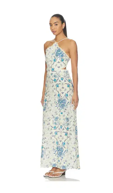Agua Bendita Indira Bleu Dress | Thumbnail 2 Agua Bendita Indira Bleu Dress | Thumbnail 2