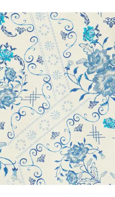 Agua Bendita Indira Bleu Dress | Thumbnail 4 Agua Bendita Indira Bleu Dress | Thumbnail 4