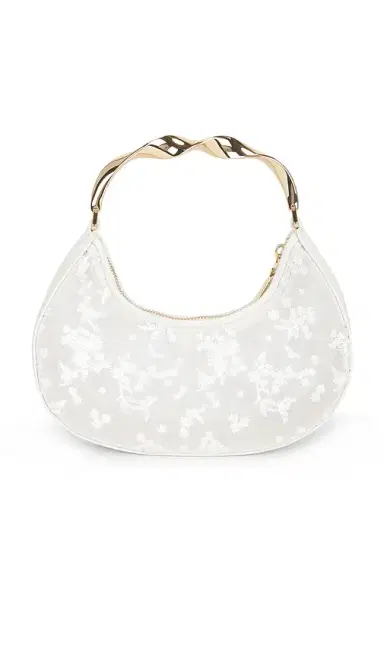 Simkhai Nixi Floral Embroidered Mesh Twist Handle Bag | Thumbnail 2 Simkhai Nixi Floral Embroidered Mesh Twist Handle Bag | Thumbnail 2
