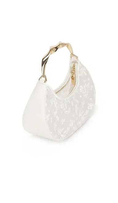 Simkhai Nixi Floral Embroidered Mesh Twist Handle Bag | Thumbnail 4 Simkhai Nixi Floral Embroidered Mesh Twist Handle Bag | Thumbnail 4
