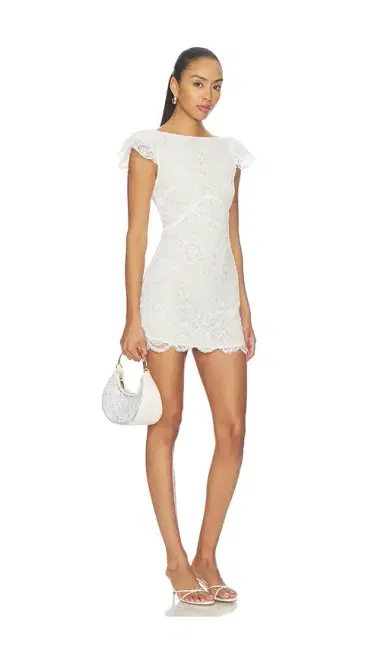Simkhai Nixi Floral Embroidered Mesh Twist Handle Bag | Thumbnail 7 Simkhai Nixi Floral Embroidered Mesh Twist Handle Bag | Thumbnail 7