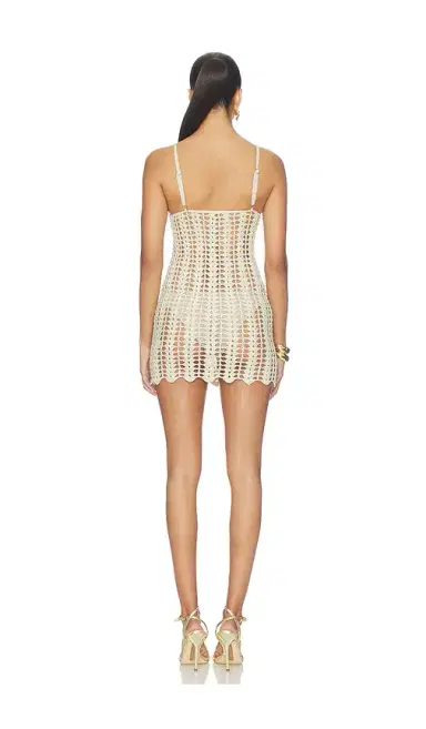 superdown Magnolia Crochet Mini Dress | Thumbnail 3 superdown Magnolia Crochet Mini Dress | Thumbnail 3