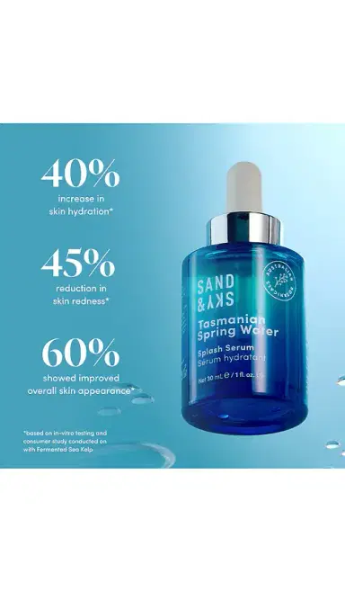 Sand & Sky Tasmanian Spring Water Splash Serum | Thumbnail 3 Sand & Sky Tasmanian Spring Water Splash Serum | Thumbnail 3