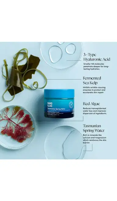 Sand & Sky Tasmanian Spring Water Hydration Boost Cream | Thumbnail 3 Sand & Sky Tasmanian Spring Water Hydration Boost Cream | Thumbnail 3