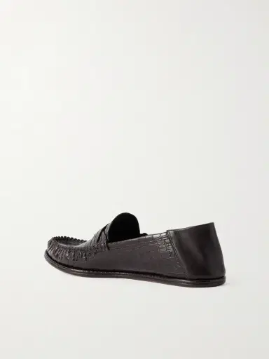 Tom Ford Sebastian Croc-Effect Leather Loafers - Men | Thumbnail 4 Tom Ford Sebastian Croc-Effect Leather Loafers - Men | Thumbnail 4