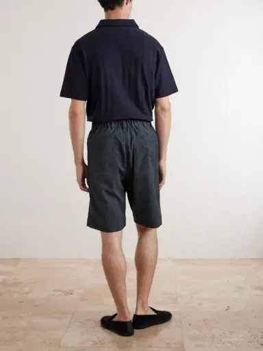 Paul Smith Checked Wool-Blend Seersucker Shorts - Men | Thumbnail 4 Paul Smith Checked Wool-Blend Seersucker Shorts - Men | Thumbnail 4