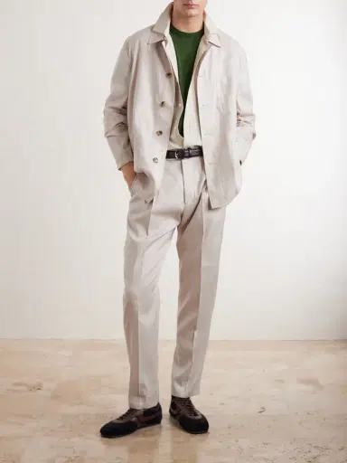 Paul Smith Linen and Wool-Blend Overshirt - Men | Thumbnail 2 Paul Smith Linen and Wool-Blend Overshirt - Men | Thumbnail 2