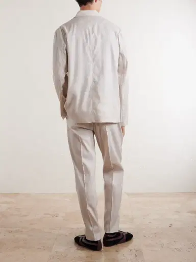 Paul Smith Linen and Wool-Blend Overshirt - Men | Thumbnail 4 Paul Smith Linen and Wool-Blend Overshirt - Men | Thumbnail 4