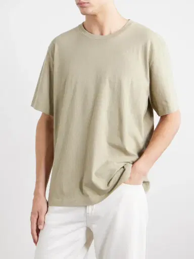 Frescobol Carioca Dinis Linen-Blend T-Shirt - Men | Thumbnail 3 Frescobol Carioca Dinis Linen-Blend T-Shirt - Men | Thumbnail 3