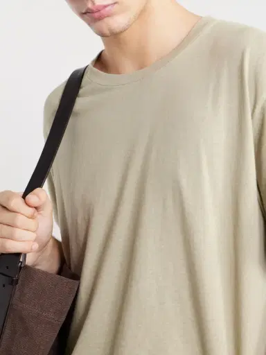 Frescobol Carioca Dinis Linen-Blend T-Shirt - Men | Thumbnail 5 Frescobol Carioca Dinis Linen-Blend T-Shirt - Men | Thumbnail 5
