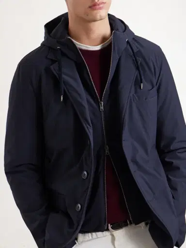 HERNO Hooded Shell Blazer - Men | Thumbnail 5 HERNO Hooded Shell Blazer - Men | Thumbnail 5