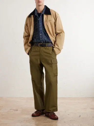RRL Printed Linen and Cotton-Blend Shirt - Men | Thumbnail 2 RRL Printed Linen and Cotton-Blend Shirt - Men | Thumbnail 2