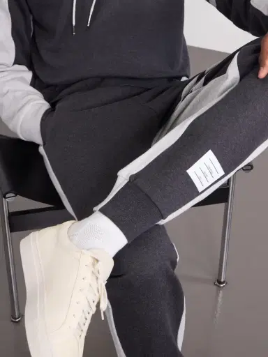 Thom Browne Tapered Striped Cotton-Jersey Sweatpants - Men | Thumbnail 5 Thom Browne Tapered Striped Cotton-Jersey Sweatpants - Men | Thumbnail 5