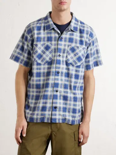 RRL Checked Brushed Cotton Shirt - Men | Thumbnail 3 RRL Checked Brushed Cotton Shirt - Men | Thumbnail 3