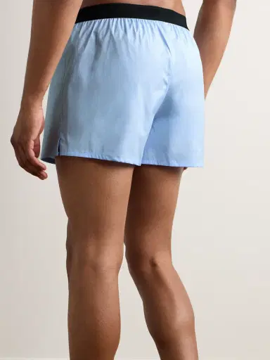 Tom Ford Stretch-Cotton Poplin Boxer Shorts - Men | Thumbnail 3 Tom Ford Stretch-Cotton Poplin Boxer Shorts - Men | Thumbnail 3