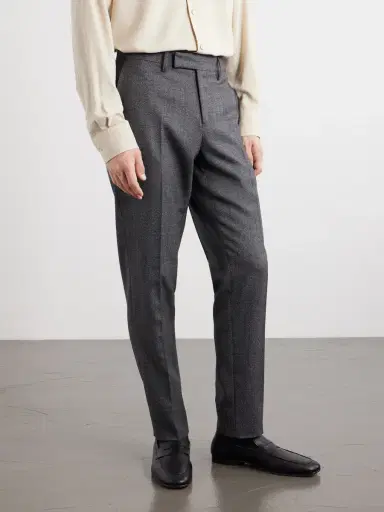 Lardini Straight-Leg Wool Suit Trousers - Men | Thumbnail 3 Lardini Straight-Leg Wool Suit Trousers - Men | Thumbnail 3