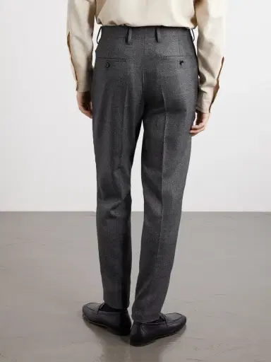 Lardini Straight-Leg Wool Suit Trousers - Men | Thumbnail 4 Lardini Straight-Leg Wool Suit Trousers - Men | Thumbnail 4