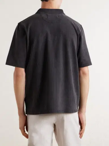 Corridor Garment-Dyed Cotton-Piqué Polo Shirt - Men | Thumbnail 4 Corridor Garment-Dyed Cotton-Piqué Polo Shirt - Men | Thumbnail 4