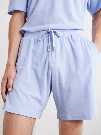 Frescobol Carioca Augusto Terry Cotton and Linen Blend Shorts - Men | Thumbnail 5 Frescobol Carioca Augusto Terry Cotton and Linen Blend Shorts - Men | Thumbnail 5
