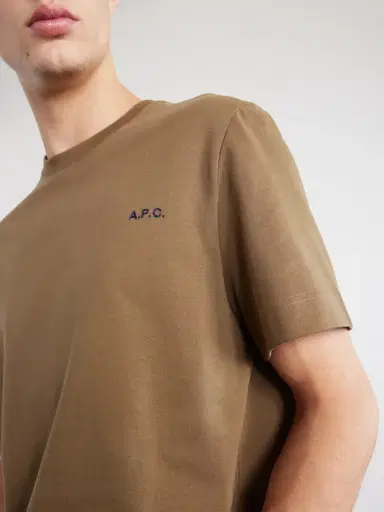 A.P.C. Oliver Logo-Embroidered Cotton-Jersey T-Shirt - Men | Thumbnail 5 A.P.C. Oliver Logo-Embroidered Cotton-Jersey T-Shirt - Men | Thumbnail 5