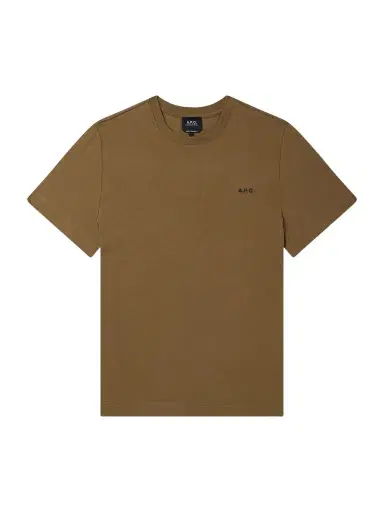 A.P.C. Oliver Logo-Embroidered Cotton-Jersey T-Shirt - Men | Thumbnail 1 A.P.C. Oliver Logo-Embroidered Cotton-Jersey T-Shirt - Men | Thumbnail 1