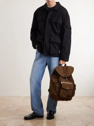 Porter-Yoshida and Co Crag Canvas Backpack - Men | Thumbnail 2 Porter-Yoshida and Co Crag Canvas Backpack - Men | Thumbnail 2