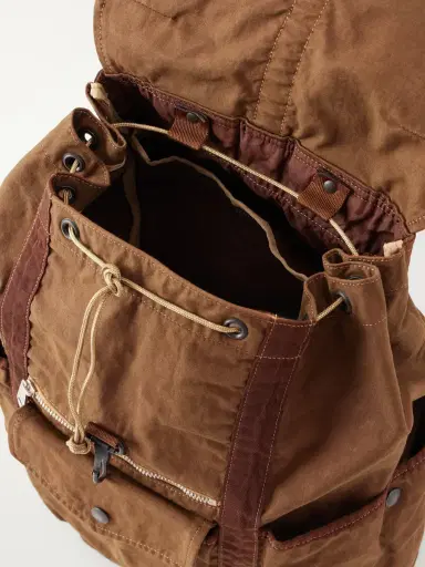 Porter-Yoshida and Co Crag Canvas Backpack - Men | Thumbnail 6 Porter-Yoshida and Co Crag Canvas Backpack - Men | Thumbnail 6