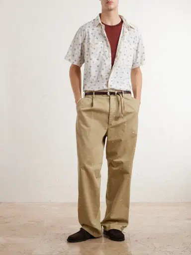 RRL Printed Linen and Cotton-Blend Shirt - Men | Thumbnail 2 RRL Printed Linen and Cotton-Blend Shirt - Men | Thumbnail 2