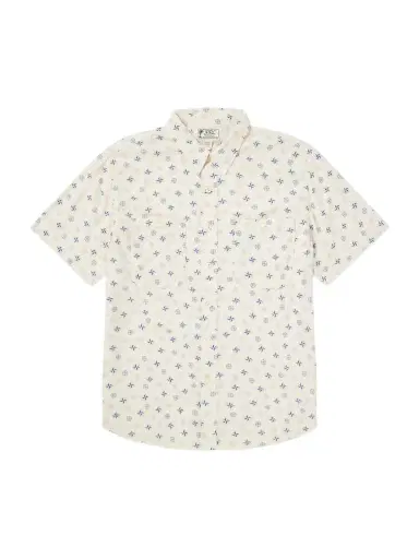 RRL Printed Linen and Cotton-Blend Shirt - Men | Thumbnail 1 RRL Printed Linen and Cotton-Blend Shirt - Men | Thumbnail 1