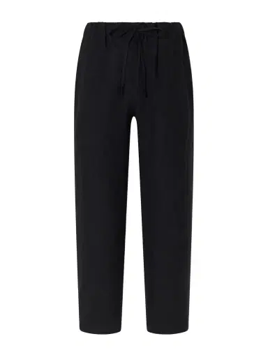 Cherry Los Angeles Wide-Leg Linen Trousers - Men | Thumbnail 1 Cherry Los Angeles Wide-Leg Linen Trousers - Men | Thumbnail 1