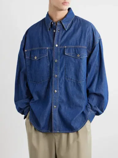 Versace Denim Shirt - Men | Thumbnail 3 Versace Denim Shirt - Men | Thumbnail 3