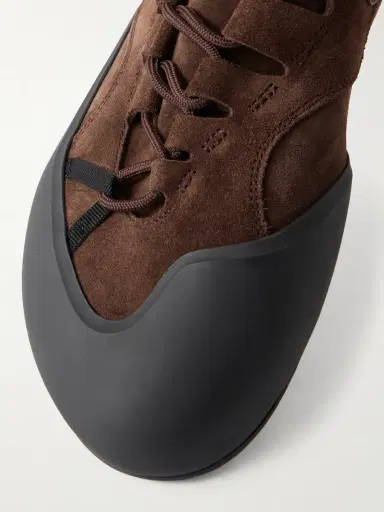 Loewe Grip Logo-Appliquéd Trimmed-Suede Sneakers - Men | Thumbnail 5 Loewe Grip Logo-Appliquéd Trimmed-Suede Sneakers - Men | Thumbnail 5