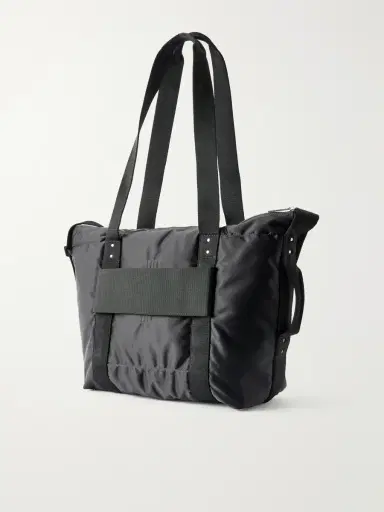 Rick Owens Trolley Canvas-Trimmed Shell Tote - Men | Thumbnail 4 Rick Owens Trolley Canvas-Trimmed Shell Tote - Men | Thumbnail 4