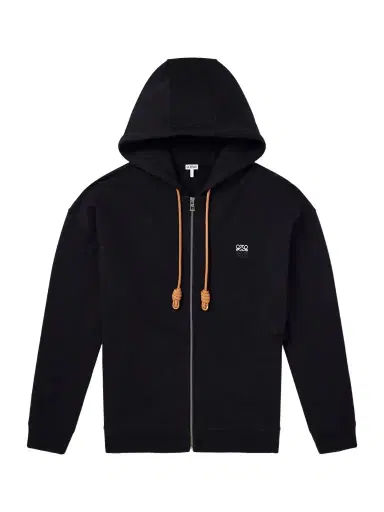 Loewe Anagram-Embroidered Cotton-Jersey Zip-Up Hoodie - Men | Thumbnail 1 Loewe Anagram-Embroidered Cotton-Jersey Zip-Up Hoodie - Men | Thumbnail 1