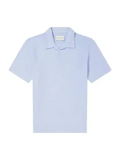 Frescobol Carioca Faustino Terry Cotton Blend Polo Shirts - Men | Thumbnail 1 Frescobol Carioca Faustino Terry Cotton Blend Polo Shirts - Men | Thumbnail 1