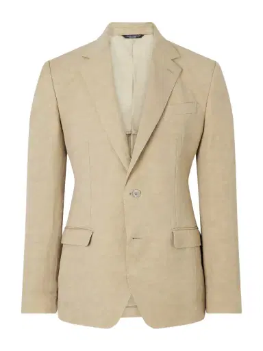 Dolce & Gabbana Maiolica Linen Blazer - Men | Thumbnail 1 Dolce & Gabbana Maiolica Linen Blazer - Men | Thumbnail 1