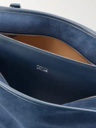 Loewe Amazona 180 Leather-Trimmed Suede Tote Bag - Men | Thumbnail 6 Loewe Amazona 180 Leather-Trimmed Suede Tote Bag - Men | Thumbnail 6