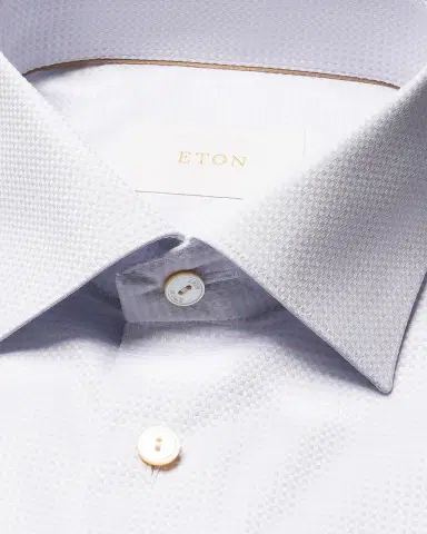 Eton Men's Micro-Woven Elevated Twill Dress Shirt | Thumbnail 6 Eton Men's Micro-Woven Elevated Twill Dress Shirt | Thumbnail 6