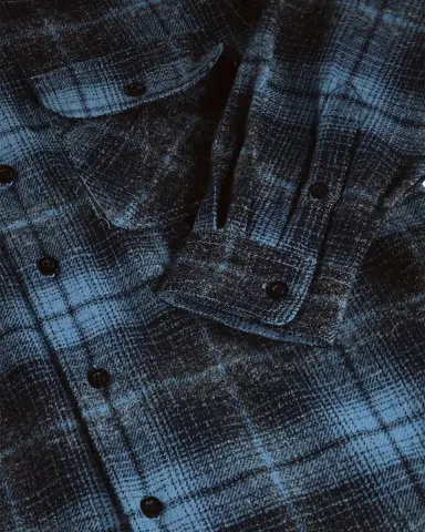 Molo Boy 's Rizz Hooded Cotton Flannel Shirt, Size 7-12 | Thumbnail 3 Molo Boy 's Rizz Hooded Cotton Flannel Shirt, Size 7-12 | Thumbnail 3