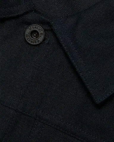 Vince Men's Pleated Cotton-Linen Trucker Jacket | Thumbnail 6 Vince Men's Pleated Cotton-Linen Trucker Jacket | Thumbnail 6