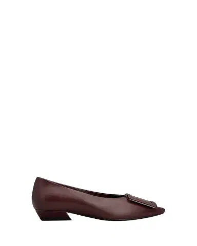 Roger Vivier Belle Vivier 25mm Leather Ballerina Flats | Thumbnail 1 Roger Vivier Belle Vivier 25mm Leather Ballerina Flats | Thumbnail 1