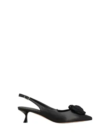 Roger Vivier I Love Rose Vivier 45mm Leather Slingback Pumps | Thumbnail 1 Roger Vivier I Love Rose Vivier 45mm Leather Slingback Pumps | Thumbnail 1