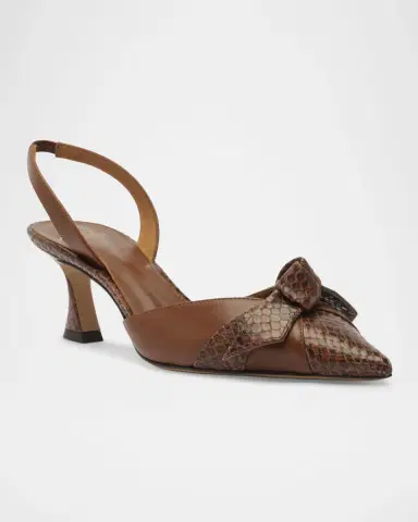 Alexandre Birman 60mm Clarita Suede Slingback Pumps | Thumbnail 2 Alexandre Birman 60mm Clarita Suede Slingback Pumps | Thumbnail 2