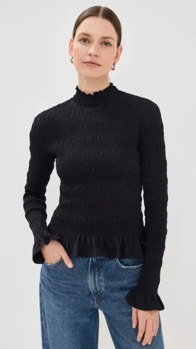 Merlette Kantor Jersey Top Black | Thumbnail 2 Merlette Kantor Jersey Top Black | Thumbnail 2