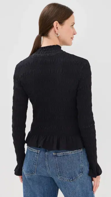 Merlette Kantor Jersey Top Black | Thumbnail 3 Merlette Kantor Jersey Top Black | Thumbnail 3