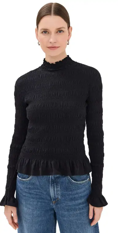 Merlette Kantor Jersey Top Black | Thumbnail 1 Merlette Kantor Jersey Top Black | Thumbnail 1