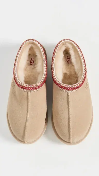 UGG Tasman II Slippers Sand/Dark Cherry | Thumbnail 5 UGG Tasman II Slippers Sand/Dark Cherry | Thumbnail 5