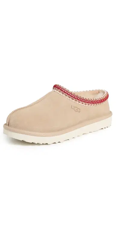 UGG Tasman II Slippers Sand/Dark Cherry | Thumbnail 1 UGG Tasman II Slippers Sand/Dark Cherry | Thumbnail 1