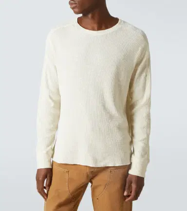 RRL Waffle-knit cotton sweater | Thumbnail 4 RRL Waffle-knit cotton sweater | Thumbnail 4