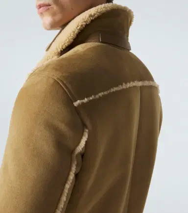 Tom Ford Shearling-trimmed leather jacket | Thumbnail 5 Tom Ford Shearling-trimmed leather jacket | Thumbnail 5